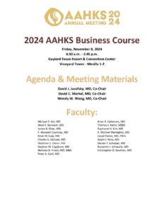 2024 Business Course Agenda FINAL