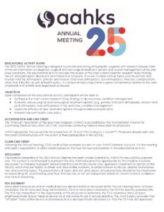 2025 Annual Meeting Schedule_FINAL